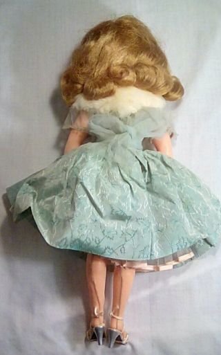 Vintage 18 Inch Ideal Miss Revlon Doll Tagged Blue Dress 3