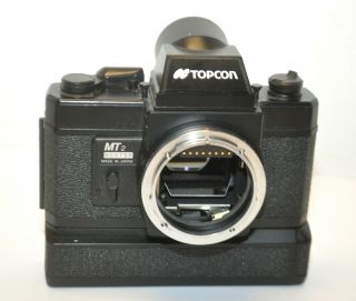 Vintage 1960 ' s TOPCON MT2 35mm SLR camera body motorized model for ophthalmology 2