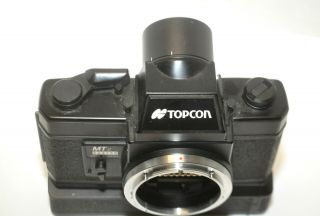 Vintage 1960 ' s TOPCON MT2 35mm SLR camera body motorized model for ophthalmology 3