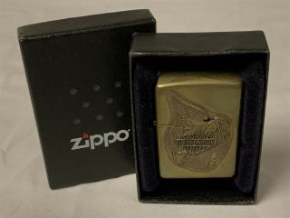 Zippo Harley Davidson Eagles Brass Windproof Lighter
