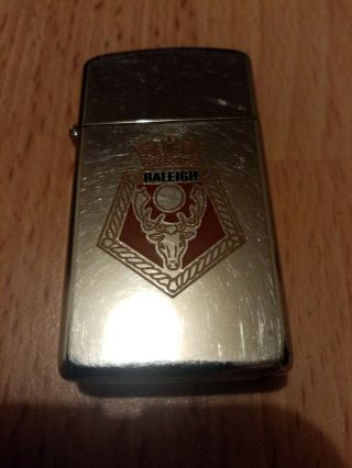 1990 Hms Raleigh Zippo Slim Fully In Comes With Zippo Insert