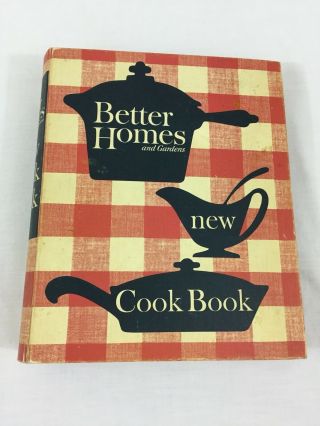 Vtg 1953 1962 Better Homes And Gardens Cookbook