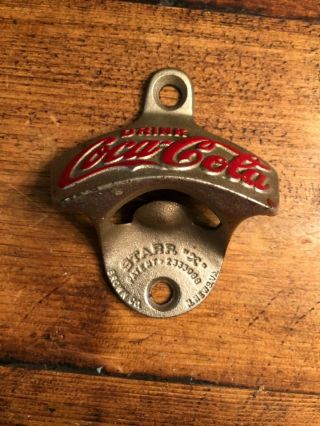 Vintage Starr " X " Coca Cola Bottle Opener Brown Co Germany