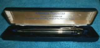 Vintage Ronson Pencilliter Cigarette Lighter In The Box