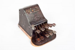 Vintage C1910 " The Adder " Adding Machine Or Calculator By " Arthur Postans "