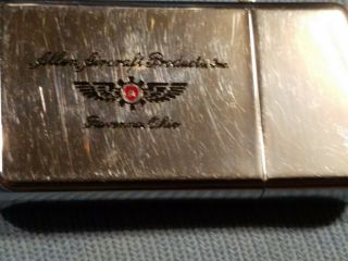 Vintage Zippo Lighter Allen Aircraft Products Ravenna Ohio Slimline