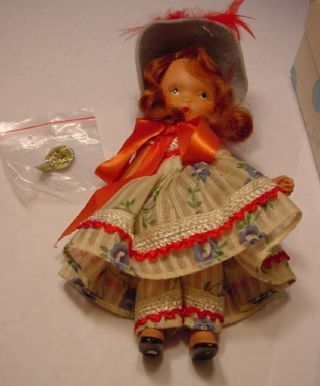 Nancy Ann Storybook Doll Mother Goose Series Lucy Locket 115 W/ Box