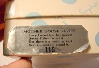 Nancy Ann Storybook Doll Mother Goose Series Lucy Locket 115 w/ Box 3