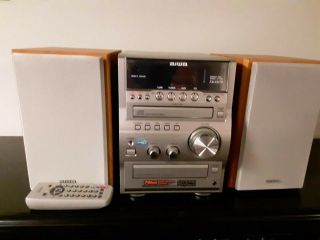 Vintage Aiwa Xr - Em70 Mini Bookshelf Stereo System