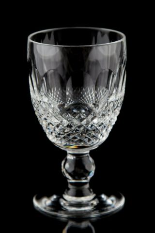 Waterford Colleen Short Stem Cut Claret Wine Glass Vintage Crystal Ireland