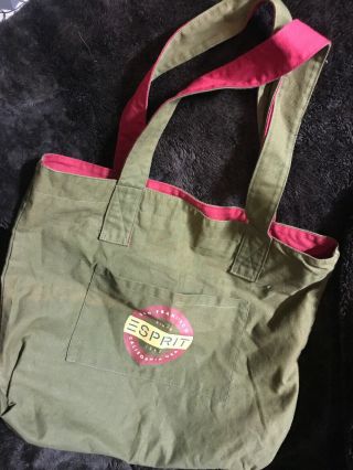 Sprit Tote Purse Hand Bag Vintage Pack 1969 California Usa San Francisco 90’s