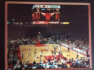Michael Jordan Chicago Bulls 1991 Nba Finals Game 2 Photo Chicago Stadium Lakers