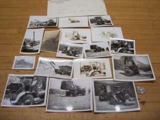 Vintage Quick Way Truck Shovel Crane Pictures South Pacific Us Navy Seabees