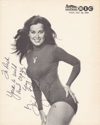 Vintage Gail Stanton Signed Promo Playboy Playmate Autographed 06/78