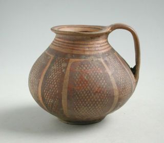 Chinese Neolithic Painted Pottery Jar (machang C.  2300 - 2000 Bc)
