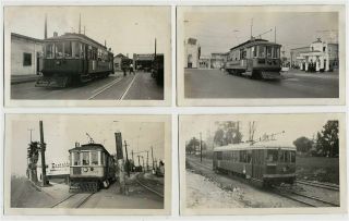 4 - 1946 Trolley Photos - Los Angeles F - B - H & N Lines