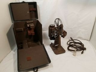 Vintage Revere Model 85 8mm Film Projector In Orig Case