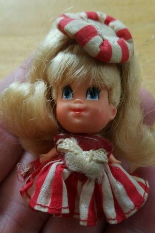 Vintage Liddle Kiddle Peppermint Lollipop Doll 1969
