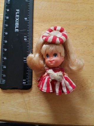 Vintage Liddle Kiddle Peppermint Lollipop Doll 1969 3