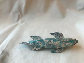 Vintage Minnesota Folk Art Mini Fish Decoy 3