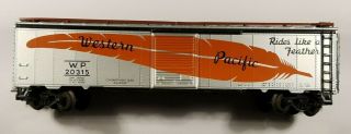 Vintage Marklin HO 4571 America Covered Truck Box Car Western Pacific 20315 2