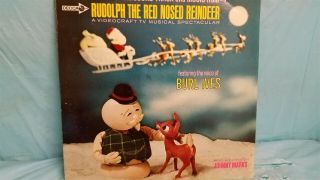 Burl Ives - Rudolph The Red Nosed Reindeer - Christmas Vintage Vinyl Lp