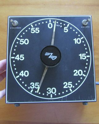 Vintage Gralab Darkroom Timer,  Model 300,  Has Buzzer,  Enlarger Control