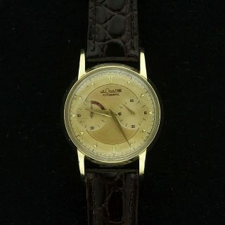Vintage 10 Kgf Jaeger Lecoultre Futurematic Wristwatch.  Power Reserve Feature.