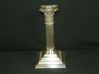 Sterling Silver Corinthian Column Candlestick Trophy Philadelphia Cup 1906 Wwl