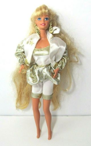 Vintage 1966 Mattel Barbie Doll Twist & Turn Bendable Legs Blonde Hair Dca