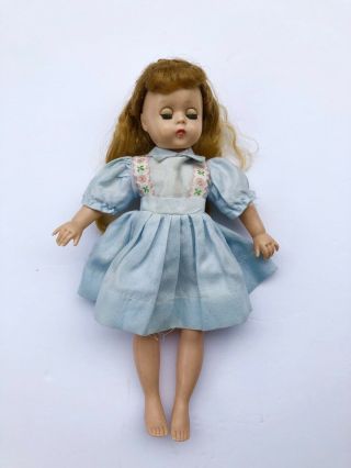 Vintage 1950s Madame Alexander Lissy Tlc Project Doll For Restoration