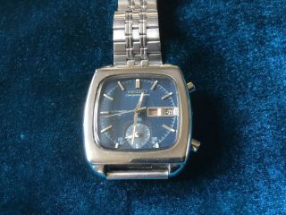 Vintage Watch Seiko 7016 - 5001 Monaco Chronograph Day Date