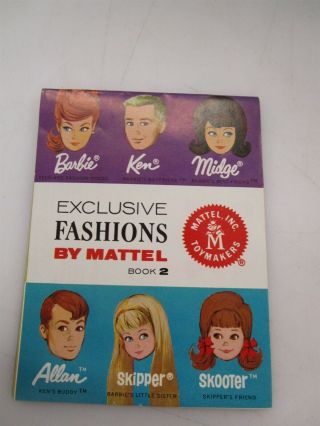 Vintage Mattel Ken Barbie Doll 1960 w/ outfits 2