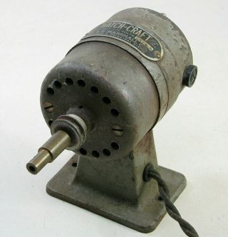 Vintage Ce Marshall Watch Craft Watchmaker Lathe Motor Parts Repair