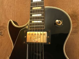 Greco EG - 420B Vintage Left Handed Singlecut MIJ Electric Guitar Ebony c.  1971 - 19 3
