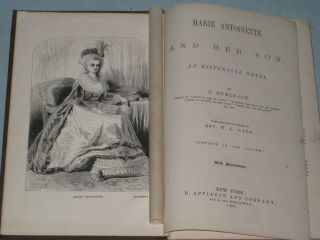 1868 Book Marie Antoinette And Her Son By L.  Muhlbach