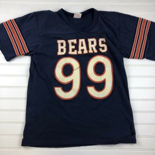 Nfl Chicago Bears Cotton Blend Jersey T - Shirt 99 Vintage Adult Size Medium B81