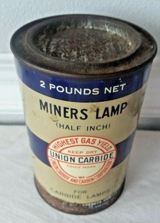 Vintage Union Carbide Miner 