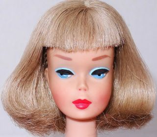 Vintage Silver Hair Long Hair High Color American Girl Barbie Doll