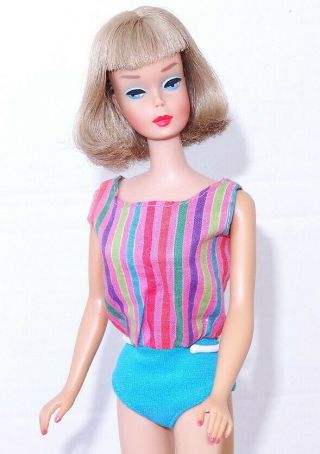 Vintage Silver Hair Long Hair High Color American Girl Barbie Doll 2