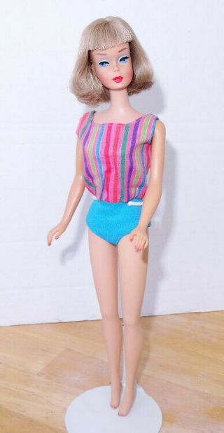 Vintage Silver Hair Long Hair High Color American Girl Barbie Doll 3