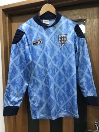 England 1990 Umbro Football Shirt Medium Adults Rare Vintage Goalkeeper