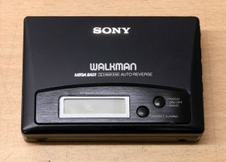 Sony Wm - Af605 Vintage Cassette Tape Walkman Fm Am Radio Faulty Japan 99p Nr