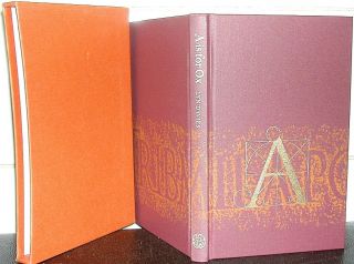 Alphabet A Short History Folio Society Lyn Davies A Is For Ox Boxed Hardback Box