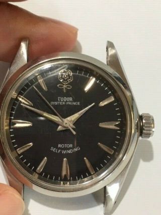 Rare Tudor Prince Oyster Big Rose 7946 Vintage Watch 1960 