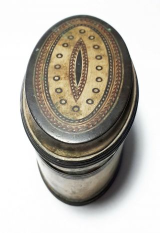 Burmese Silver Lime Container 3