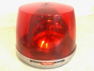 Vintage Signal - Stat 350 Emergency Red Beacon 2 - Light Police Emergency Fire