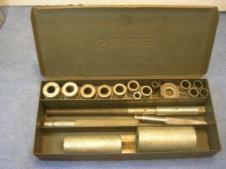 Vintage Snap On A - 57 Bushing Removal And Insertion Set -