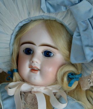Antique Bisque French Doll Etienne Denamur Pretty Girl E 10 D