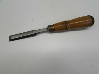 Vintage Buck Brother 1/2 Inch Beveled Tang Chisel